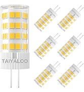 G4 LED Bulb 12V AC/DC 5W Equivalent to 40W Halogen Bulb, T3 JC Type Bi-Pin Base, Warm White 2700K...