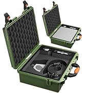 EAZUSE Starlink Mini Case, Hard Waterproof Travel Case for Mini Starlink with Molded Foam for Acc...