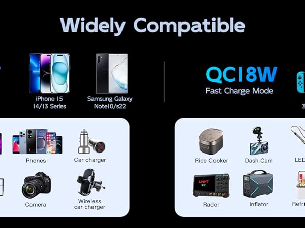 WIDELY COMPATIBLE