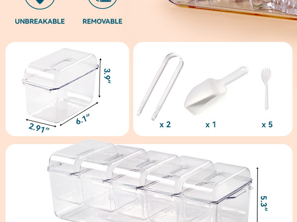 condiment organizer