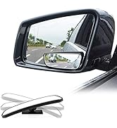 Blind Spot Mirror for Cars LIBERRWAY Car Side Mirror Blind Spot Auto Blind Spot Mirrors Wide Angl...