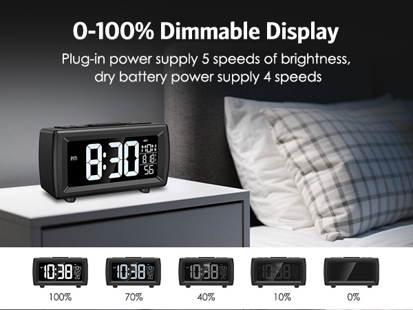 Digital Alarm Clock Radio