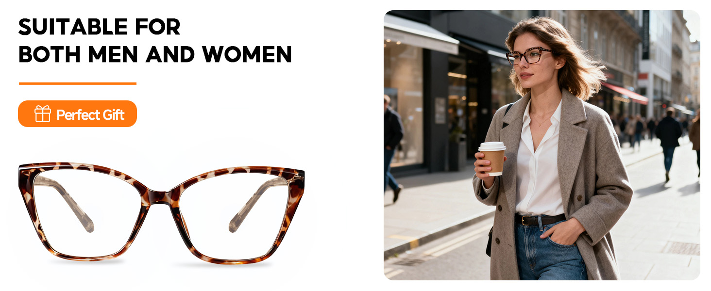 cute blue light glasses for woman