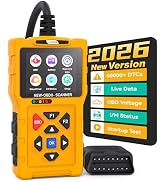 T600 OBD2 Scanner Diagnostic Tool &amp; Code Reader for Cars and Trucks – Check Engine Code Reader wi...