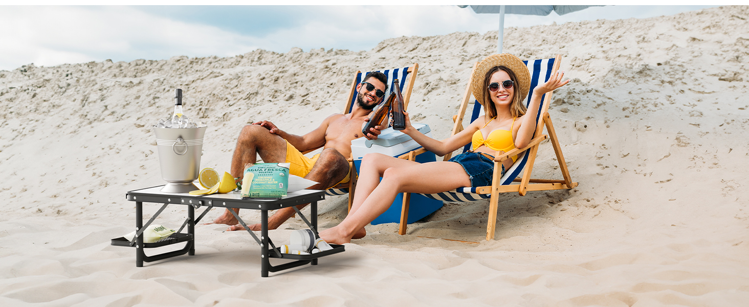 beach table
