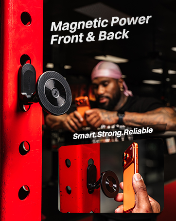 gym magnetic phone holder