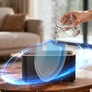 Intelligent Power - Off Design Built - in smart chip, auto power - off when waterless.