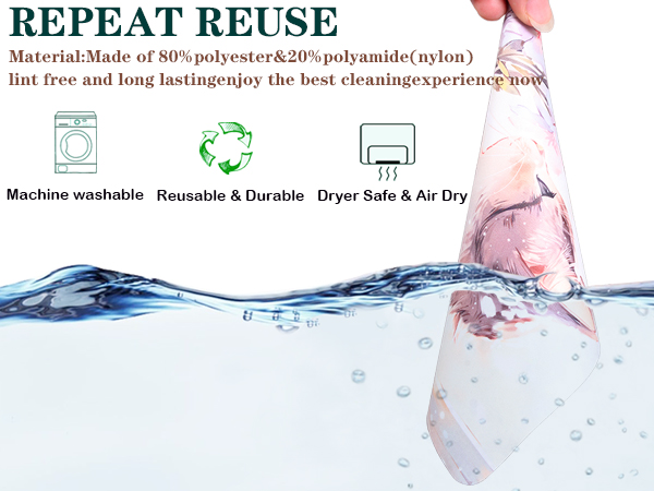 Thickened Microfiber Cleaning Cloth, Multi-Colored Cleaning Cloths, Reusable Eyeglass Cloths