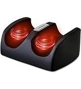 CCHYF Foot Massager with Heat, Electric Foot and Calf Massager with Roller, Deep Tissue Massage f...