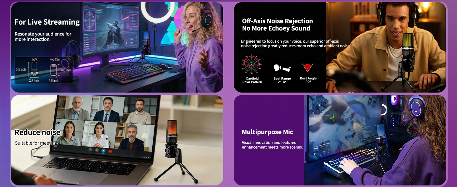 A variety of scenarios