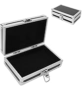 Tattoo Machine Tool Box, Aluminum Portable Multifunctional Hard Case for Tattoo Case, Tattoo Mach...