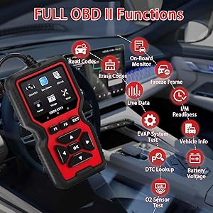 Full OBD2 functions