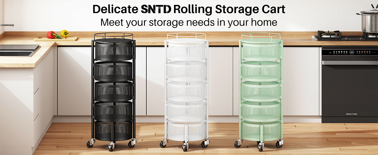 rotating storage rack