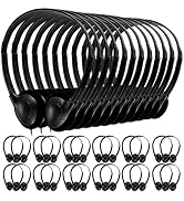 Wensdo Bulk Headphones 100 Pack for Classroom School Kids, Wholeslae Wired Durable Earphones Clas...