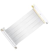 SGPC PCIe 4.0 X16 Riser Cable/Dual Reverse Connectors/for k39/k40/k49/k49BL/k59 (Silver)