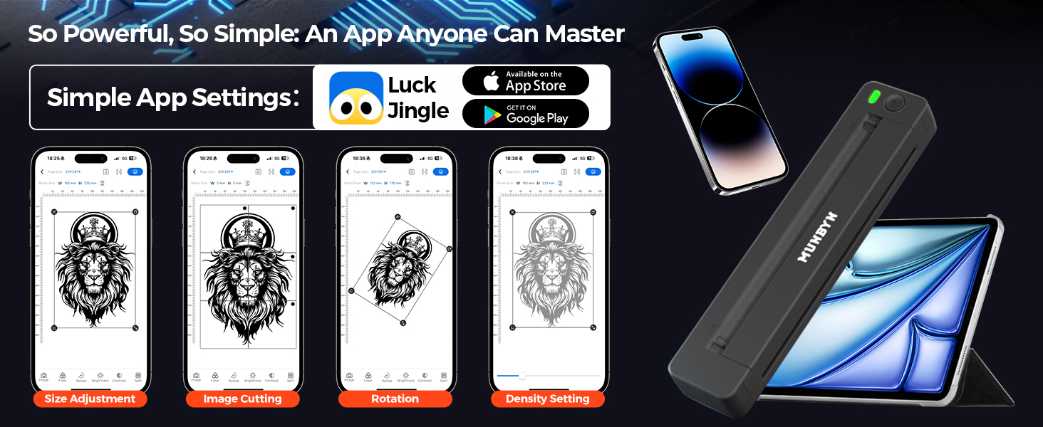 MUNBYN Tattoo Stencil Printer ITP06