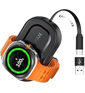 LVFAN Charger for Samsung Galaxy Watch 7 Ultra 6, Retractable USB C &amp; USB A Charging Cable Cord, ...