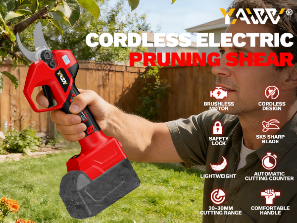 cordless pruning shear