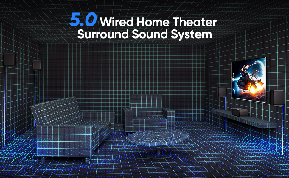 Home Theater Surround Sound System