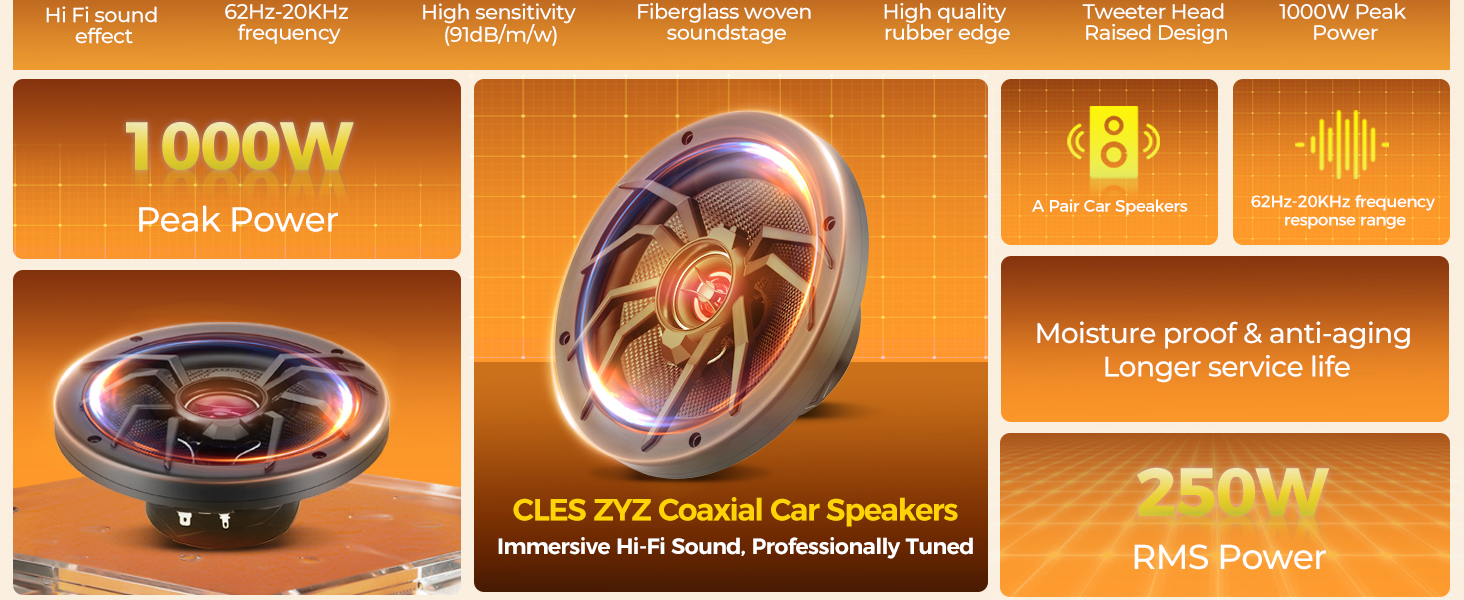 6.5 speakers, car speakers, 6.5 inch car speakers, 6.5 door speakers, 6.5 car speakers