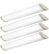Tycholite 4FT LED Kitchen Puff Ceiling Lights Dimmable, 40W, 4800LM, 4000K,48 Inch LED Linear Fix...