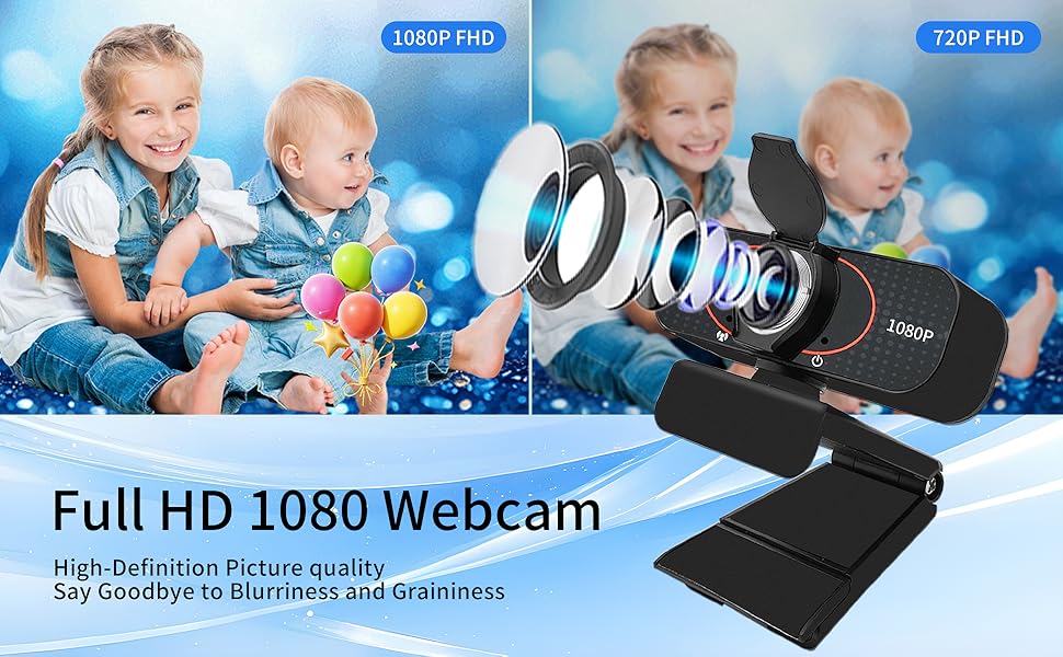 WEISHIN webcam High-definition picture quality