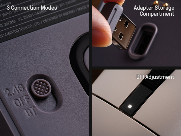 wireless Mouse Customizable mouse PAW 3395 Sensor mouse gaming mouse Programmable buttons