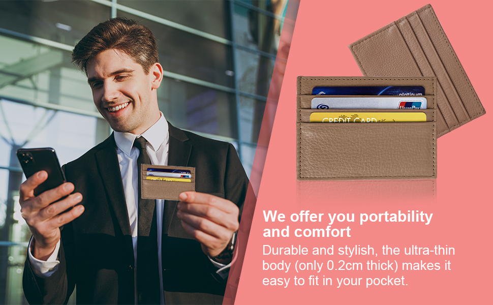 URAQT Credit Card Holder Wallet