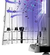 HEYAXA Water Dental Flosser for Teeth Cleaning with 1000ML Large Capacity and UV Storage, 10 Adju...