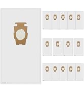 15 Pack 204814 Vacuum Bags Replacement for Kirby, Micron Magic Plus HEPA Filter Bags Compatible w...