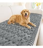 Smiry Couch Covers for Dogs Washable, Non Slip Fuzzy Pet Couch Covers for Sofa, Soft Thick Sofa S...