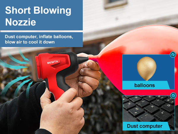 Short Blowing Nozzie