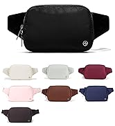Everywhere Belt Bag Large 2L, Pander Waterproof Everywhere Purse for Women and Men wit...