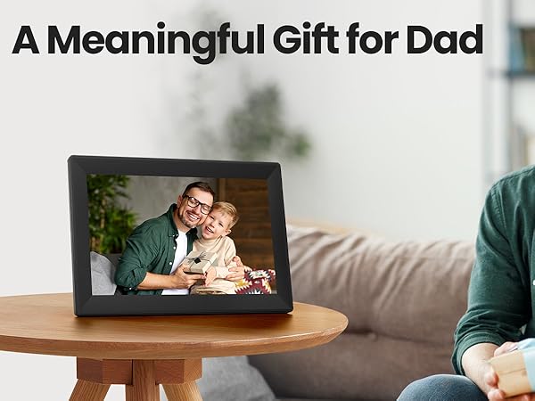 Uhale 10.1inch Digital Picture Frame WiFi Smart Touch Screen Digital Photo Frame