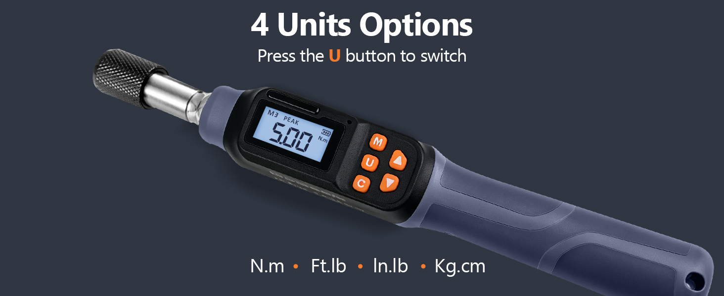 torque screwdriver with LED