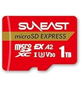 SUNEAST microSD Express 1TB Memory Card — Up to 900MB/s Read 620MB/s Write, Compatible with Ninte...