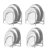 dinnerware dish plate holder rack organizer storage drying rack shelf dividers display stand cabinet