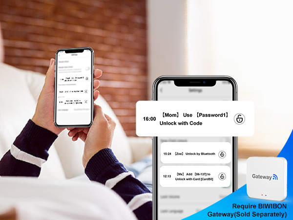bedroom door lock fingerprint alexa