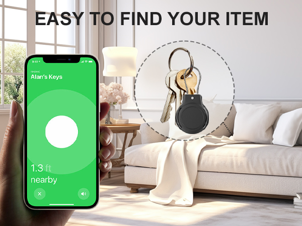 airtag keychain holder