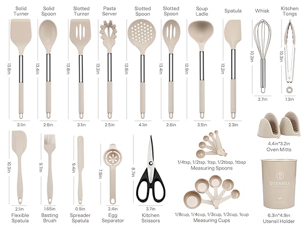 Silicone Kitchen Utensils