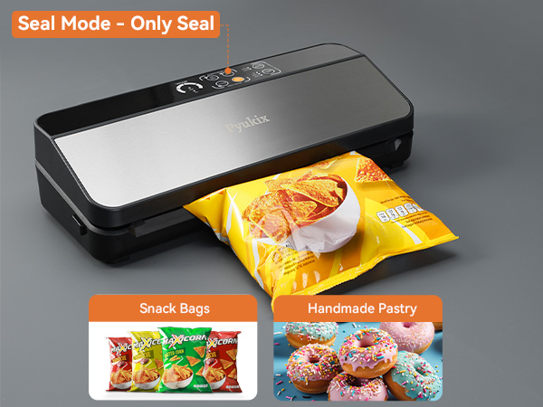 vacuum sealer machine for chips and pastry