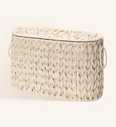 GRANNY SAYS Toilet Paper Storage Basket with Lid, Freestanding Toilet Paper Holder, Bathroom Orga...