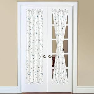 sliding door curtains