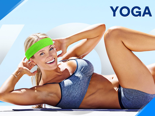 yoga sweatband