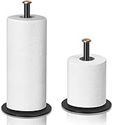 Paper Towel Holder Black,ZMGNND Adjustable Paper Towel Stand for Countertop - New House Essential...