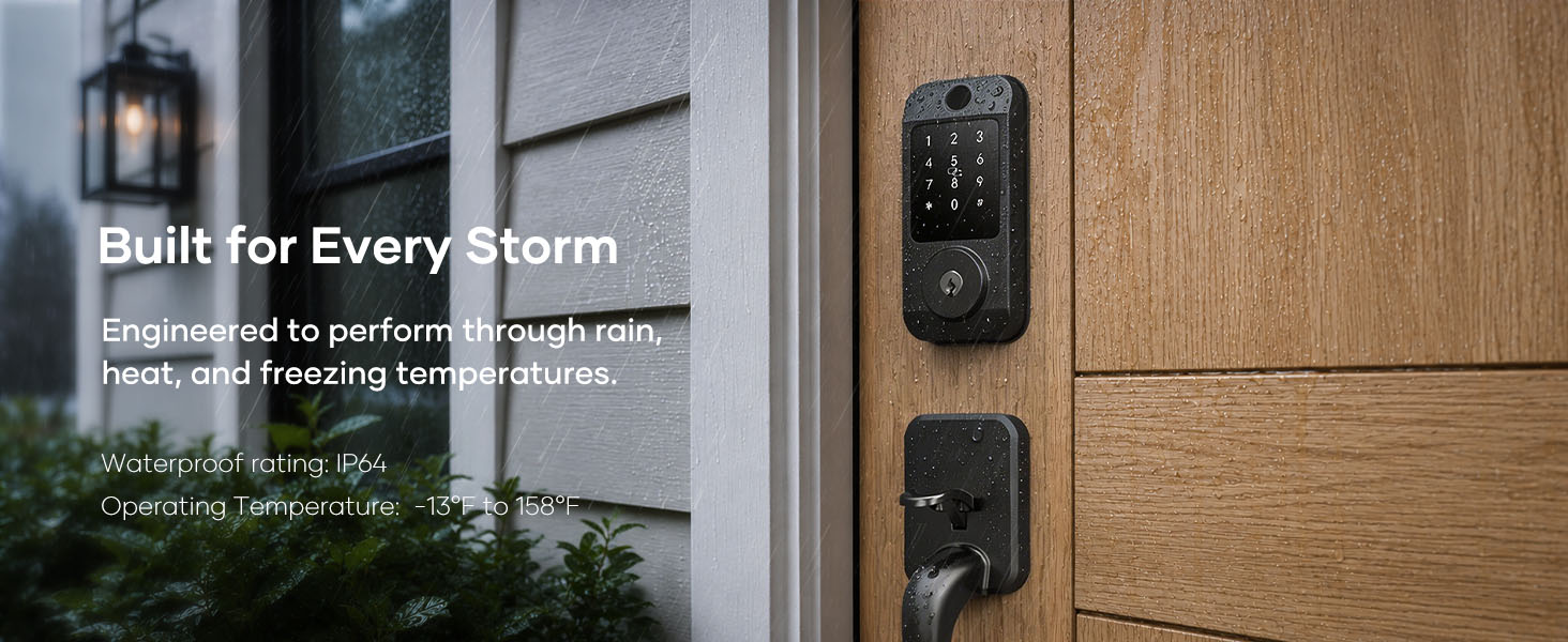 keyless deadbolt