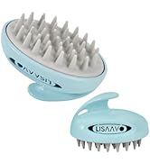 LISAAVO Scalp Massager Hair Growth 3 Pack, Hair Brush, Non-Stick Bristles, 4-Tier Length, Hair Ma...