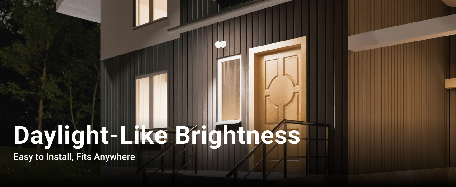 Daylight-Like Brightness