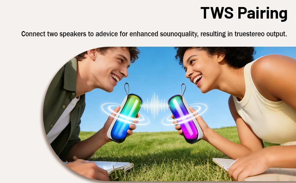 bluetooth 5.3 speaker with stable connection