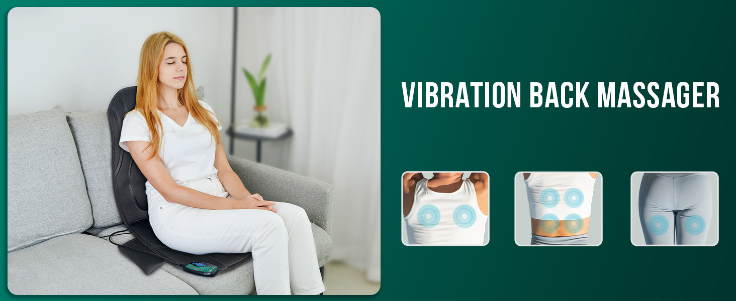 back massager seat pad